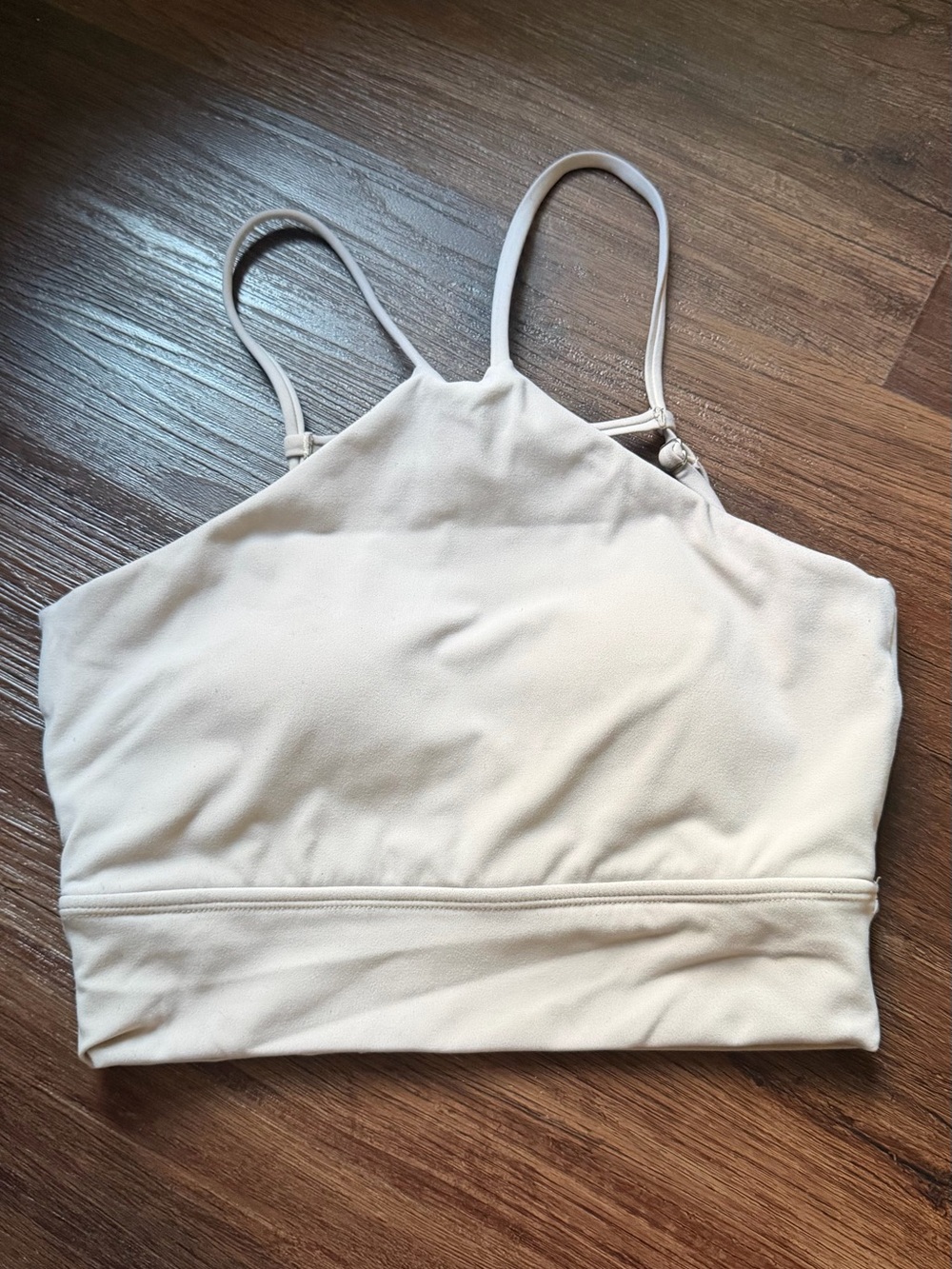 Buffbunny foxy sports bra in cream